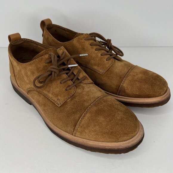 Kenneth Cole Gentle Souls NuBuck Brown Suede Oxford Mens Size 11.5M Loafers main image 9